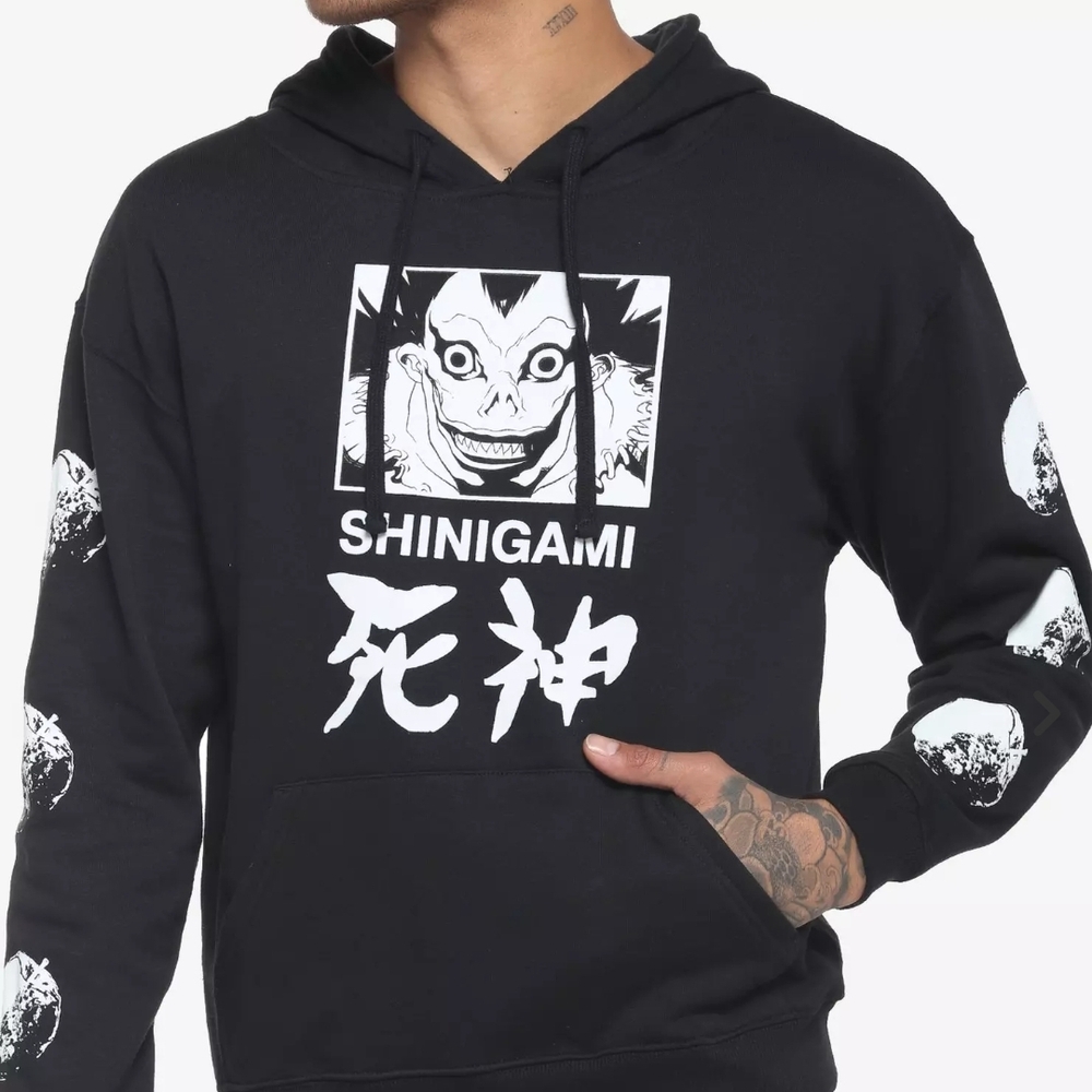 Death Note Shinigami Ryuk Wings Hoodie